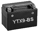 YTX9-BS - Bezeichnung der CB500-Batterie CB500 Batterie